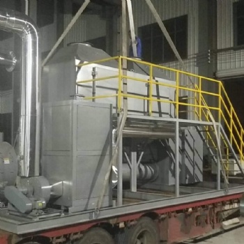 噴漆房活性炭吸附催化燃燒設備