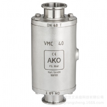 德國AKO VMC氣動擠壓閥-卡箍連接