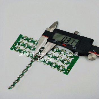 深圳PCB雙面板廠家專注0.1-0.6MM的超薄電路板制作