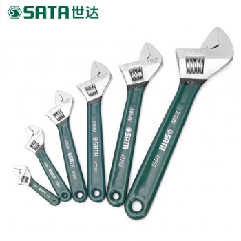陜西世達工具沾塑活動扳手12寸活扳供應批發
