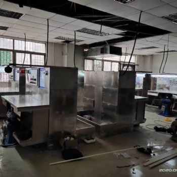 虎門新一代拋光除塵凈化一體機制作安裝