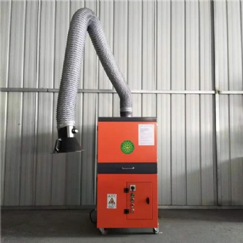 呂梁市 印染廠 移動電焊機煙塵除塵器 結構圖