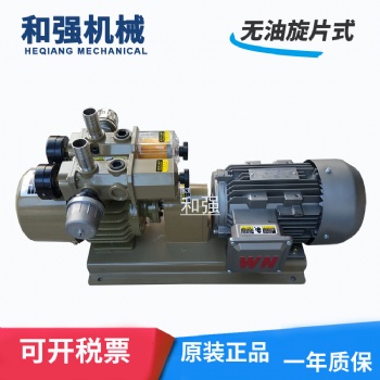 兩吸兩吹國產(chǎn)泵 hzb50-ss-vbvb-03 對環(huán)境及物品沒有污染 印刷機用雙頭真空泵