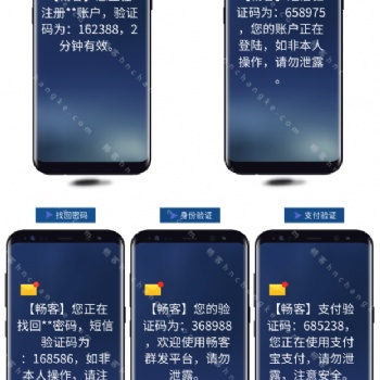 106驗證碼短信平臺
