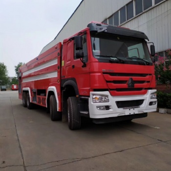 豪沃國六340馬力救援消防車底盤報價圖片