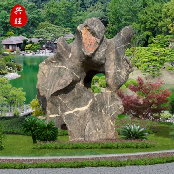 興旺奇石太湖石招牌刻字景觀石花園觀賞石