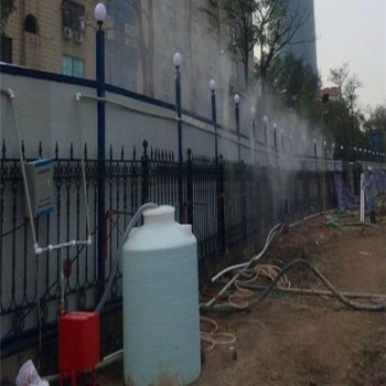 江蘇淮安200米圍擋噴淋