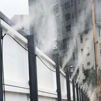 江蘇揚(yáng)州地鐵圍擋噴淋