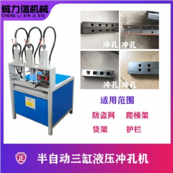 鋮力信機械廠家雙管不銹鋼全自動沖孔機