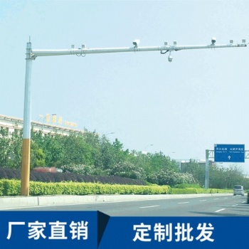 供應八角桿監控立桿優質廠家小區學校監控桿批發