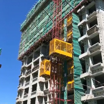 秦皇島鵬凱建機----高空作業升降機單柱雙籠