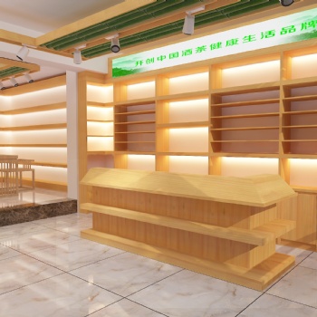 北京商用展柜煙酒展柜吧臺藥店展柜廠家正品制造