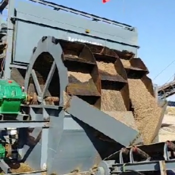 石料廢渣篩分破碎洗砂機，瓜子石破碎制砂設備，機制砂洗沙機