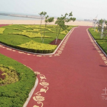 現澆混凝土真石麗壓花地坪施工技巧