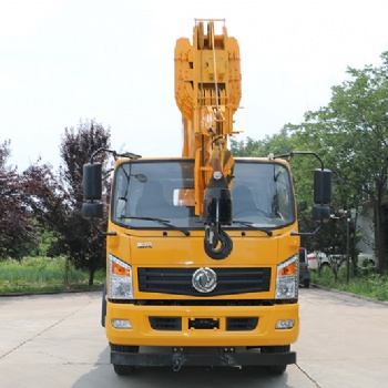 現車批發 新款12噸東風吊車 東風12噸汽車吊參數 全液壓操作 配有全車液壓鎖