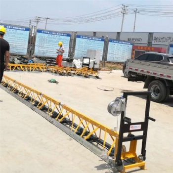 框架式混凝土路面整平機廠家定制 可組裝振搗壓實機攤鋪機振動梁