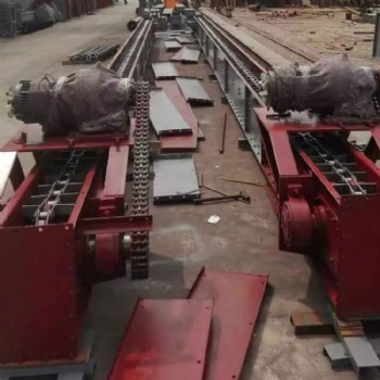 埋刮板機鏈板輸送機重型工礦設備鑄石刮板機