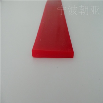 硅膠方形密封條紅色閉孔密封條