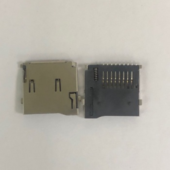 優(yōu)質(zhì)TF卡座 micro SD卡座 記憶卡座 TF卡套 帶自彈外焊式