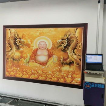立式墻體彩繪家裝背景墻圖案高清彩繪機戶外廣告噴繪設備