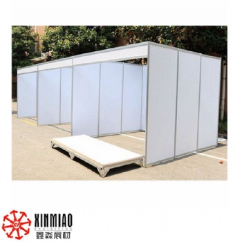 快速展架臨時搭建網紅直播間攤位展示架鋁材辦公室隔墻隔斷展板