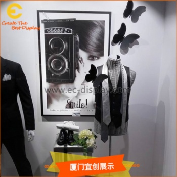 美陳櫥窗展示道具 紙藝鐵藝仿真蝴蝶裝飾道具 商場蝴蝶吊飾道具