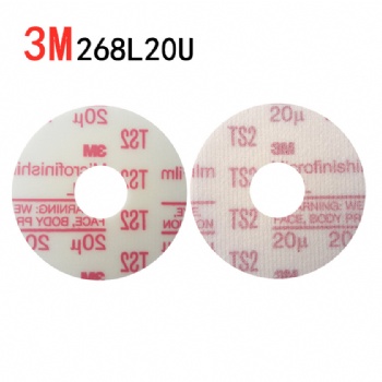 3M268L20U30U背絨砂碟/3M3寸背絨薄膜砂紙