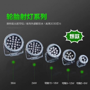 華萬照明輪胎投光燈系列