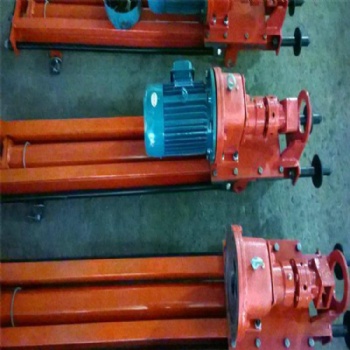 小型氣動潛孔鉆機 露天礦山爆破巖石鉆孔機 氣動橫向鑿巖機械設備