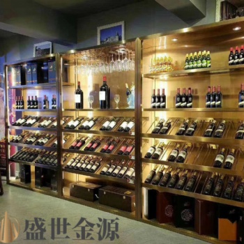 廣東酒店 餐廳 酒吧 家用不銹鋼酒柜定做