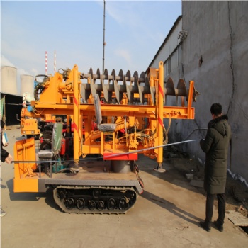 廠家供應(yīng)履帶行走打樁機(jī) 履帶螺旋樁機(jī) 地基樁打樁機(jī)