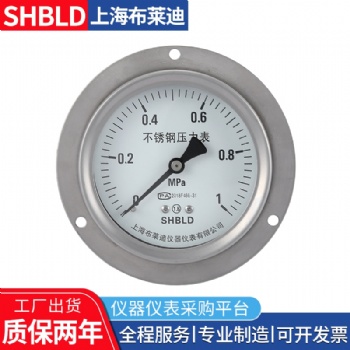 布萊迪YTH-60.M140全不銹鋼壓力表Y50Y-100B