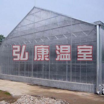 弘康溫室 智能溫室、PC板連棟溫室建設