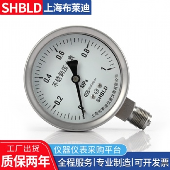 布萊迪壓力表，一般壓力表，不銹鋼耐震壓力表，壓力表生產廠家