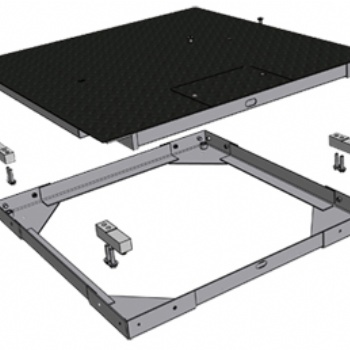 DCS- QC -B雙層電子地磅秤，600kg.1t.2t.3t.5t.10t.15t.