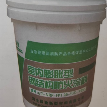 河北辰馳（CC-169)室內(nèi)膨脹型鋼結(jié)構(gòu)防火涂料生產(chǎn)廠家