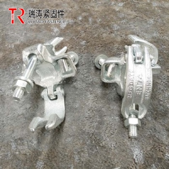 瑞濤緊固件生產英式鍛造鍍鋅腳手架直角扣件 核電化工廠