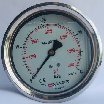 DMASS壓力表MBB10U-400-1-Z-Z-Z注塑機油壓表40mpa徑向安裝