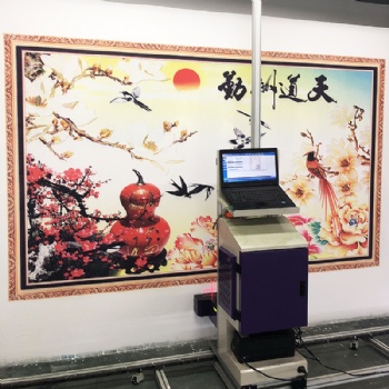 3D墻體打印機戶外室內墻面彩繪機噴墨繪畫機高清背景墻噴繪機