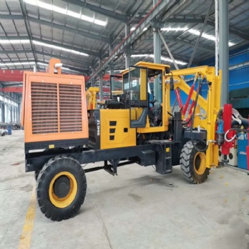 灌南縣廠家直供各種規(guī)格打樁機(jī) 高速公路護(hù)欄打樁機(jī) 裝載機(jī)式護(hù)欄打樁機(jī)