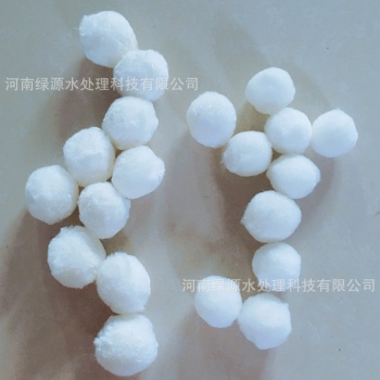 高效改性纖維球濾料親水疏油