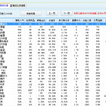 拼多多無貨源一件代發(fā)采集軟件全網(wǎng)藍(lán)海選詞軟件代理加盟