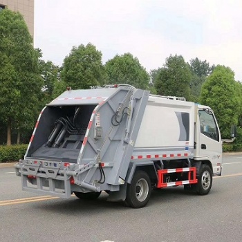 國六東風4立方壓縮式垃圾車