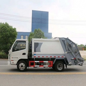 國六4立方壓縮式垃圾車（藍牌車）