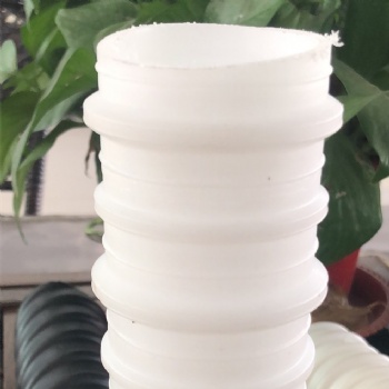 定制2016竹節式橋梁塑料波紋管 白色預應力白色波紋管