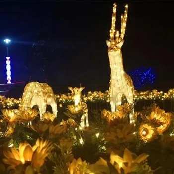 主題公園燈光秀持續圈粉