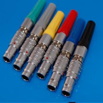 長方捷連接器 FGG 0B 2 3 4 5 6 7 9芯M7航空連接器插頭