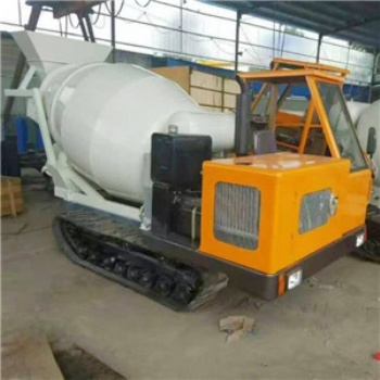 履帶式小型罐車，混凝土運輸車，規格尺寸可定做