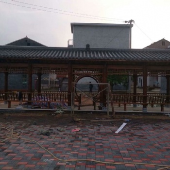 實木涼亭防腐木涼亭六角涼亭古建涼亭