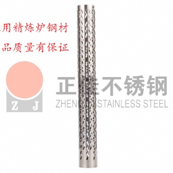 供應福建市場 激光雕刻水紋不銹鋼管定制加工